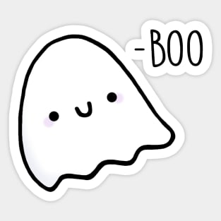 Boo Sticker